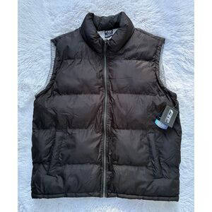 NWT Men’s SZ XL FTP Feel The Power Black Feel Dry Comfort Puffer Vest
